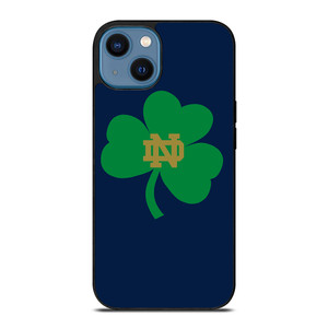 NOTRE DAME FIGHTING IRISH LEAF LOGO iPhone 14 Case