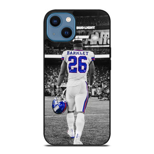 NY NEW YORK GIANTS SAQUON BARKLEY END GAME iPhone 14 Case