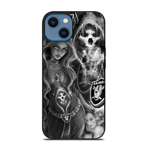 OAKLAND RAIDERS FOOTBALL HAUNTED iPhone 14 Case