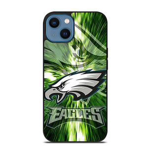 PHILADELPHIA EAGLES LOGO GREEN iPhone 14 Case