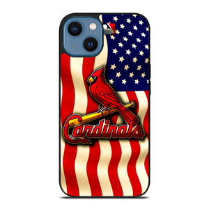 ST LOUIS CARDINALS MLB FLAG iPhone 14 Case