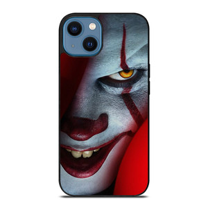 STEPHEN KING IT PENNYWIS CLOWN SMILE iPhone 14 Case STEPHEN KING IT PENNYWIS CLOWN SMILE iPhone 14 Case