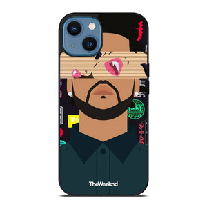 THE WEEKND XO CARTOON iPhone 14 Case THE WEEKND XO CARTOON iPhone 14 Case