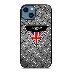 TRIUMPH MOTORCYCLE EMBLEM iPhone 14 Case TRIUMPH MOTORCYCLE EMBLEM iPhone 14 Case