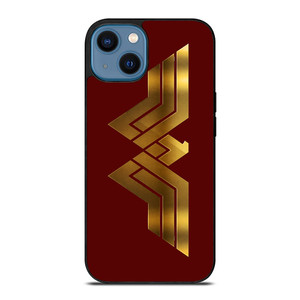 WONDER WOMAN SYMBOL GOLD iPhone 14 Case WONDER WOMAN SYMBOL GOLD iPhone 14 Case