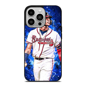 ACUNA JR ATLANTA BRAVES ART MLB iPhone 14 Pro Case ACUNA JR ATLANTA BRAVES ART MLB iPhone 14 Pro Case