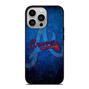 ATLANTA BRAVES A BASEBALL LOGO iPhone 14 Pro Case ATLANTA BRAVES A BASEBALL LOGO iPhone 14 Pro Case