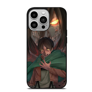 ATTACK ON TITAN EREN YEAGER ANIME MANGA iPhone 14 Pro Case ATTACK ON TITAN EREN YEAGER ANIME MANGA iPhone 14 Pro Case