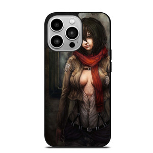 ATTACK ON TITAN MIKASA ACKERMAN DARK iPhone 14 Pro Case