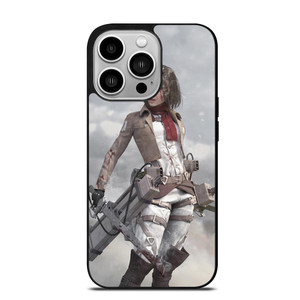 ATTACK ON TITAN MIKASA ACKERMAN SNOW iPhone 14 Pro Case