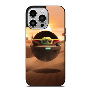 BABY YODA FLY STAR WARS iPhone 14 Pro Case BABY YODA FLY STAR WARS iPhone 14 Pro Case