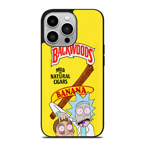 BACKWOODS RICK AND MORTY YELLOW iPhone 14 Pro Case BACKWOODS RICK AND MORTY YELLOW iPhone 14 Pro Case