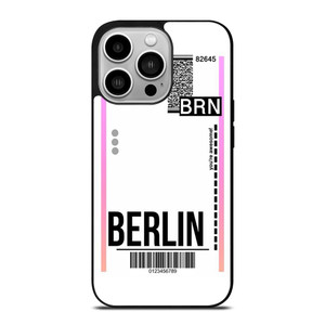 BERLIN BOARDING PASS iPhone 14 Pro Case BERLIN BOARDING PASS iPhone 14 Pro Case