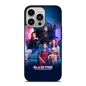 BLACK PINK REVOLUTION ICON iPhone 14 Pro Case