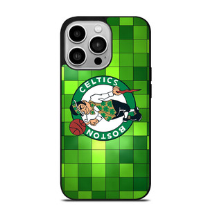 BOSTON CELTICS BASKETBALL SQUARE LOGO iPhone 14 Pro Case BOSTON CELTICS BASKETBALL SQUARE LOGO iPhone 14 Pro Case
