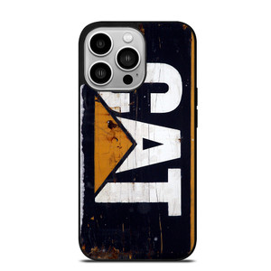 CATERPILLAR LOGO RUSTY EMBLEM iPhone 14 Pro Case