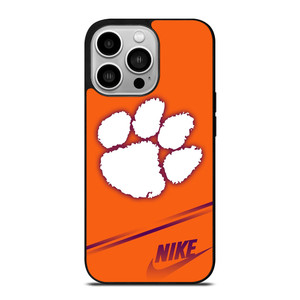 CLEMSON TIGERS FOOTBALL LOGO NIKE iPhone 14 Pro Case CLEMSON TIGERS FOOTBALL LOGO NIKE iPhone 14 Pro Case