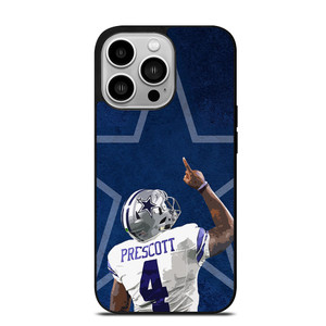 DAK PRESCOTT COWBOYS DALLAS COWBOYS FOOTBALL FOUR iPhone 14 Pro Case