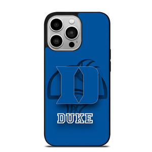 DUKE BLUE DEVILS LOGO UNIVERSITY BASKETBALL 2 iPhone 14 Pro Case