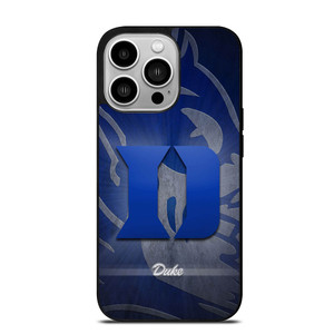 DUKE BLUE DEVILS LOGO UNIVERSITY BASKETBALL 3 iPhone 14 Pro Case