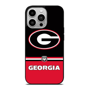 GEORGIA BULDOGS STRIPS iPhone 14 Pro Case GEORGIA BULDOGS STRIPS iPhone 14 Pro Case