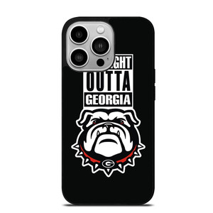 GEORGIA BULLDOGS UGA STRAIGHT OUTTA iPhone 14 Pro Case