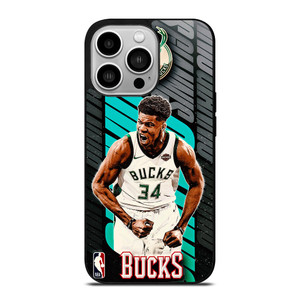 GIANNIS ANTETOKOUNMPO BUCKS NBA iPhone 14 Pro Case