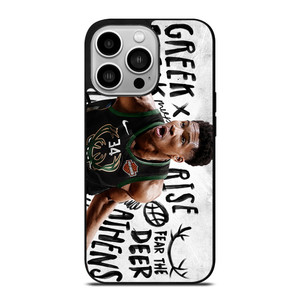 GIANNIS ANTETOKOUNMPO MILWAUKEE BUCKS WALLPAPER iPhone 14 Pro Case