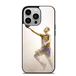 GOLDEN STATE WARRIORS STEPHEN CURRY LAY UP iPhone 14 Pro Case
