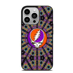 GRATEFUL DEAD PATTERN iPhone 14 Pro Case GRATEFUL DEAD PATTERN iPhone 14 Pro Case