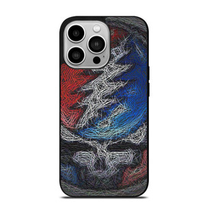 GRATEFUL DEAD SKULL iPhone 14 Pro Case GRATEFUL DEAD SKULL iPhone 14 Pro Case