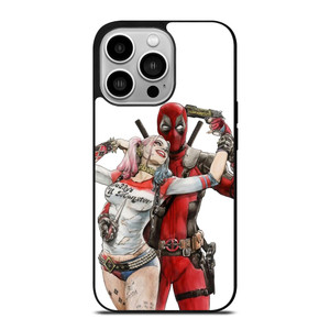 ICONIC DEADPOOL HARLEY QUINN iPhone 14 Pro Case ICONIC DEADPOOL HARLEY QUINN iPhone 14 Pro Case