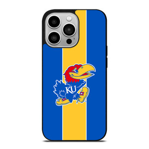 KANSAS JAYHAWKS STRIPS iPhone 14 Pro Case KANSAS JAYHAWKS STRIPS iPhone 14 Pro Case