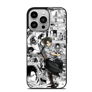 LEVI ACKERMAN ATTACK ON TITAN MANGA CARTOON iPhone 14 Pro Case LEVI ACKERMAN ATTACK ON TITAN MANGA CARTOON iPhone 14 Pro Case
