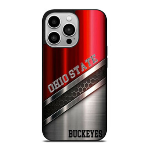 OHIO STATE BUCKEYES LOGO FOOTBALL TEAM iPhone 14 Pro Case
