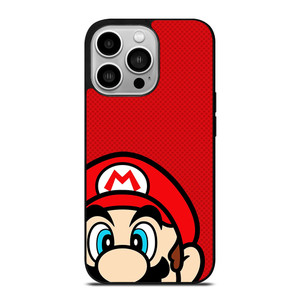 SUPER MARIO BROS FACE NINTENDO GAMES iPhone 14 Pro Case SUPER MARIO BROS FACE NINTENDO GAMES iPhone 14 Pro Case