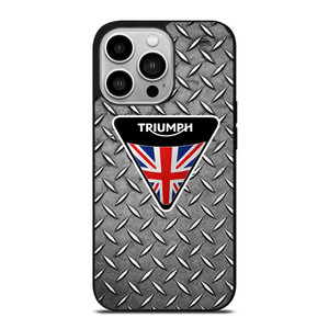 TRIUMPH MOTORCYCLE EMBLEM iPhone 14 Pro Case TRIUMPH MOTORCYCLE EMBLEM iPhone 14 Pro Case