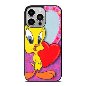 TWEETY BIRD LOVE LOONEY TUNES iPhone 14 Pro Case TWEETY BIRD LOVE LOONEY TUNES iPhone 14 Pro Case