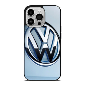 VW VOLKSWAGEN EMBLEM SILVER iPhone 14 Pro Case VW VOLKSWAGEN EMBLEM SILVER iPhone 14 Pro Case
