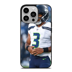 WILSON SEATTLE SEAHAWKS WHITE JERSEY iPhone 14 Pro Case WILSON SEATTLE SEAHAWKS WHITE JERSEY iPhone 14 Pro Case