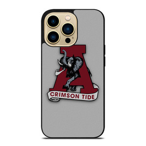 ALABAMA CRIMSON TIDE LOGO INITIAL iPhone 14 Pro Max Case