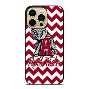 ALABAMA CRIMSON TIDE STRIP ROLL iPhone 14 Pro Max Case
