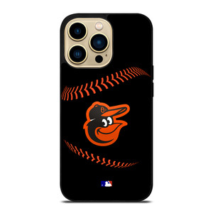 BALTIMORE ORIOLES BASEBALL BLACK iPhone 14 Pro Max Case