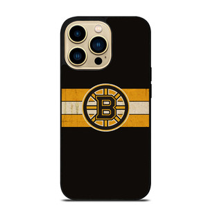 BOSTON BRUINS HOECKY TEAM EMBLEM iPhone 14 Pro Max Case