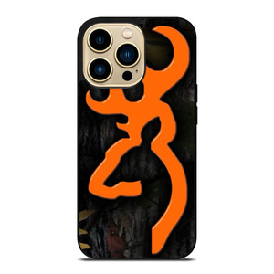 CAMO BROWNING ORANGE iPhone 14 Pro Max Case CAMO BROWNING ORANGE iPhone 14 Pro Max Case