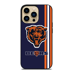 CHICAGO BEARS STRIPS ICON iPhone 14 Pro Max Case CHICAGO BEARS STRIPS ICON iPhone 14 Pro Max Case