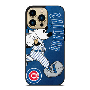 CHICAGO CUBS BASEBALL MICKEY MOUSE iPhone 14 Pro Max Case