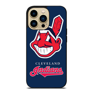 CLEVELAND INDIANS BASEBALL RED HEAD MASCOT iPhone 14 Pro Max Case