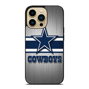 DALLAS COWBOYS NFL LOGO SILVER CARBON iPhone 14 Pro Max Case