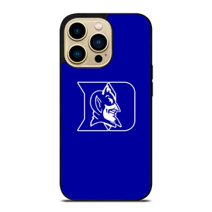 DUKE BLUE DEVILS LOGO UNIVERSITY BASKETBALL 4 iPhone 14 Pro Max Case